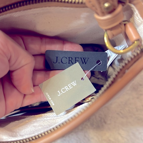 Oslo canvas bucket bag with soft leather trim - Picture 4 of 6